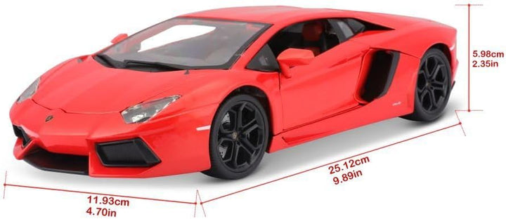 Bburago 15611033X - Lamborghini Aventador LP700-4 rotorange
