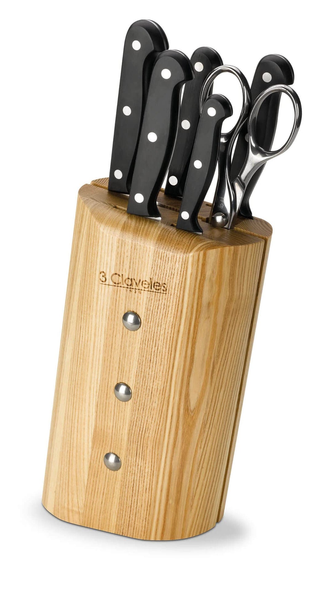 3 CLAVELES JUEGO ASH UNIBLOCK 5C+1T Uniblock, Messer-Set, Uniblock, Messer-Set