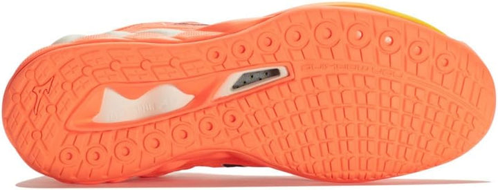 Mizuno Unisex Leuchtende Welle 2 Volleyballschuhe 46.5 EU Neon Flame Black Bolt2ne, 46.5 EU Neon Fla