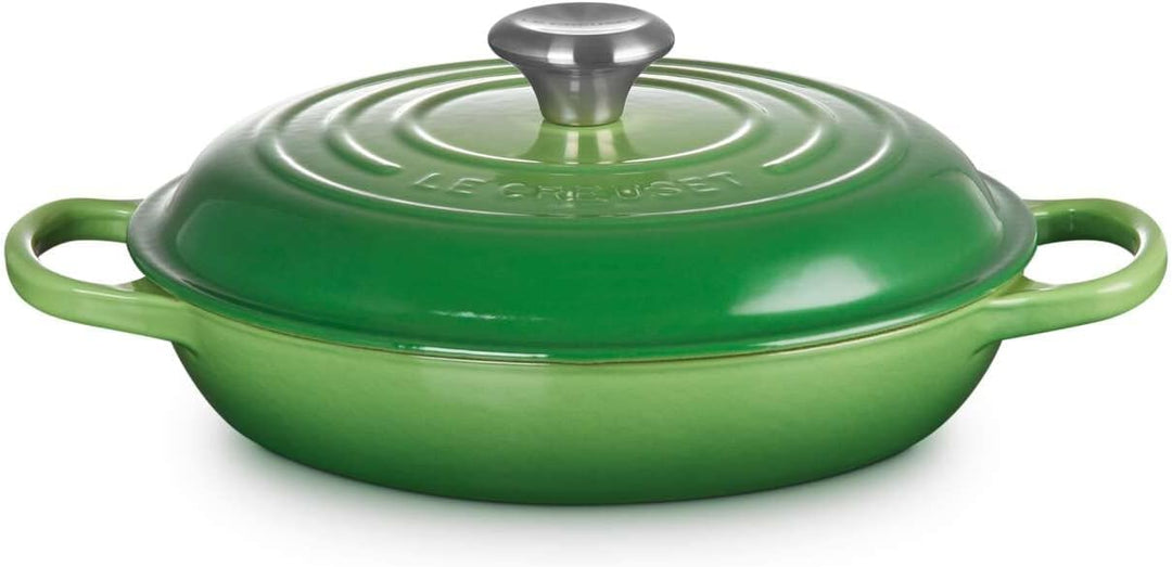 Le Creuset Signature Gusseisen Gourmet-Profitopf, Rund, Ø 26 cm, 2,2 l, Für alle Herdarten inkl. Ind