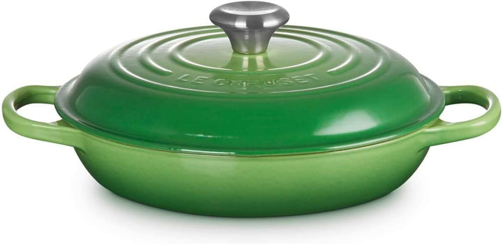 Le Creuset Signature Gusseisen Gourmet-Profitopf, Rund, Ø 26 cm, 2,2 l, Für alle Herdarten inkl. Ind