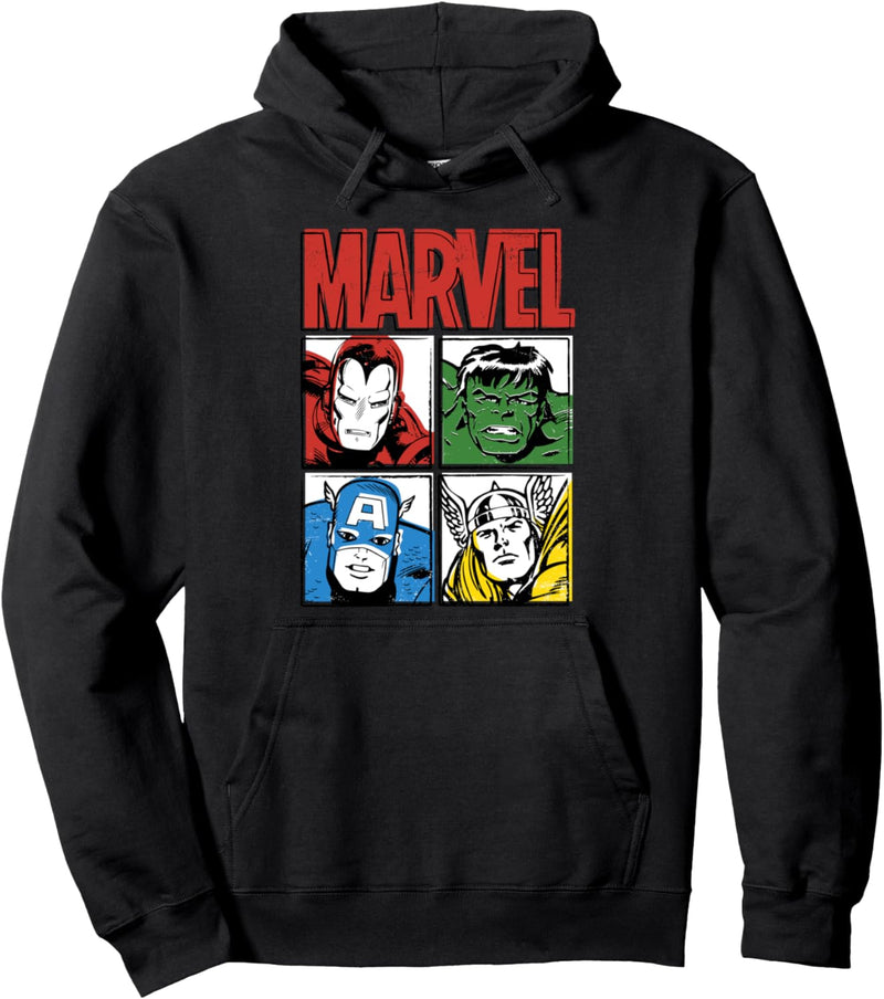 Marvel Avengers Faces Pullover Hoodie