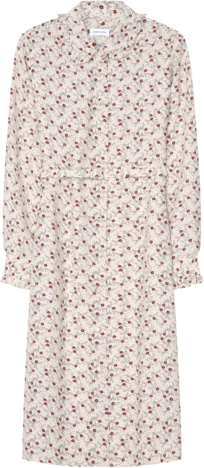 Seidensticker Damen Kleid - Fashion - Regular Fit - tailliert - Langarm 44 Creme, 44 Creme