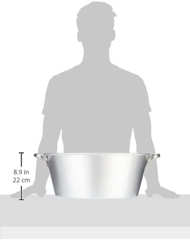 Agnelli Pentole Schale Aluminium für Marmeladengläser Dicke 3 mm 50 cm, 50 cm