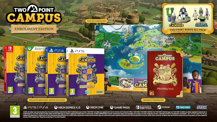 Two Point Campus PS4-Spiel