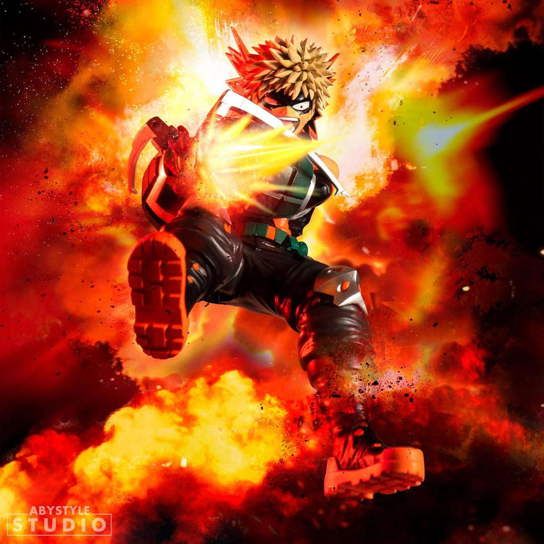 Abysse Corp My Hero Academia Actionfigur Bakugo AP Shot 1:10 Scale Bedruckt, aus PVC, in Geschenkver