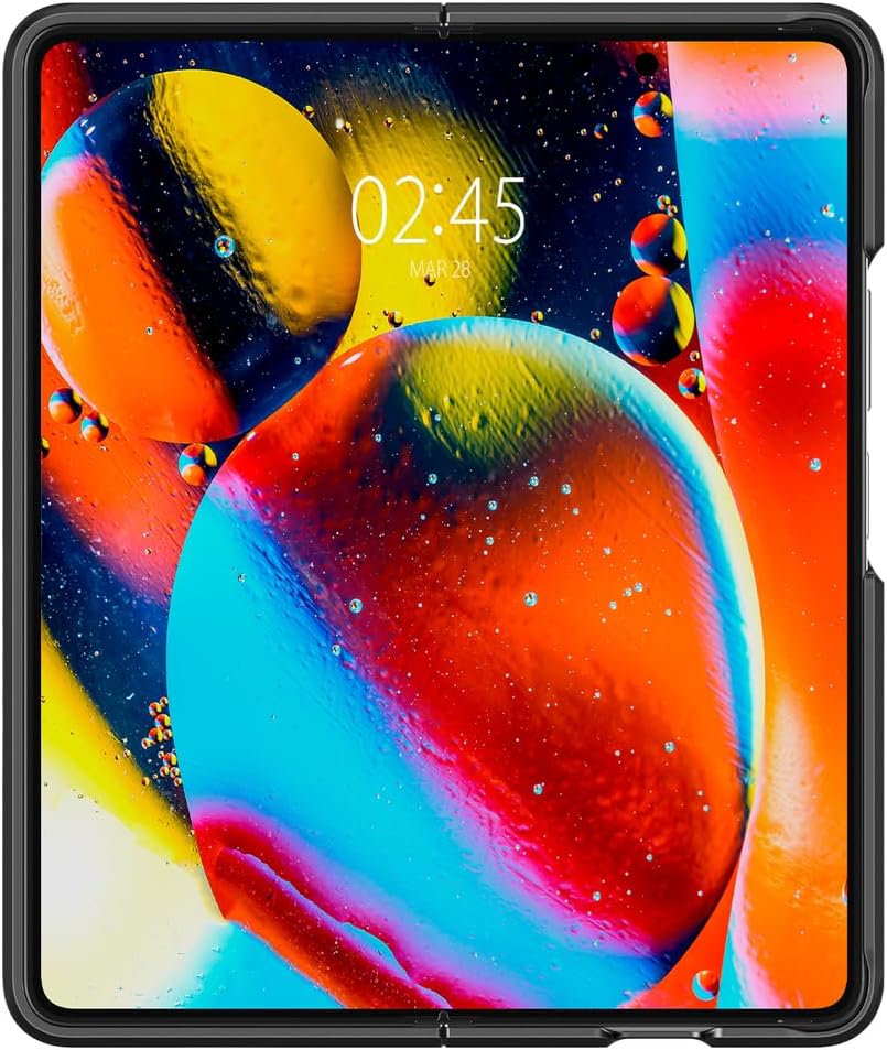 Spigen Tough Armor Pro P Hülle Kompatibel mit Samsung Galaxy Z Fold 5 -Schwarz (S Pen Nicht inklusiv