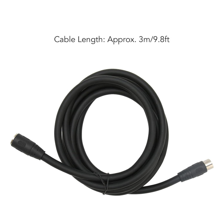 ASHATA DIN-13-PIN-Stecker-auf-Buchse-Kabel, DIN-13-PIN-Stecker-auf-Buchse-Verlängerungskabel, Profes