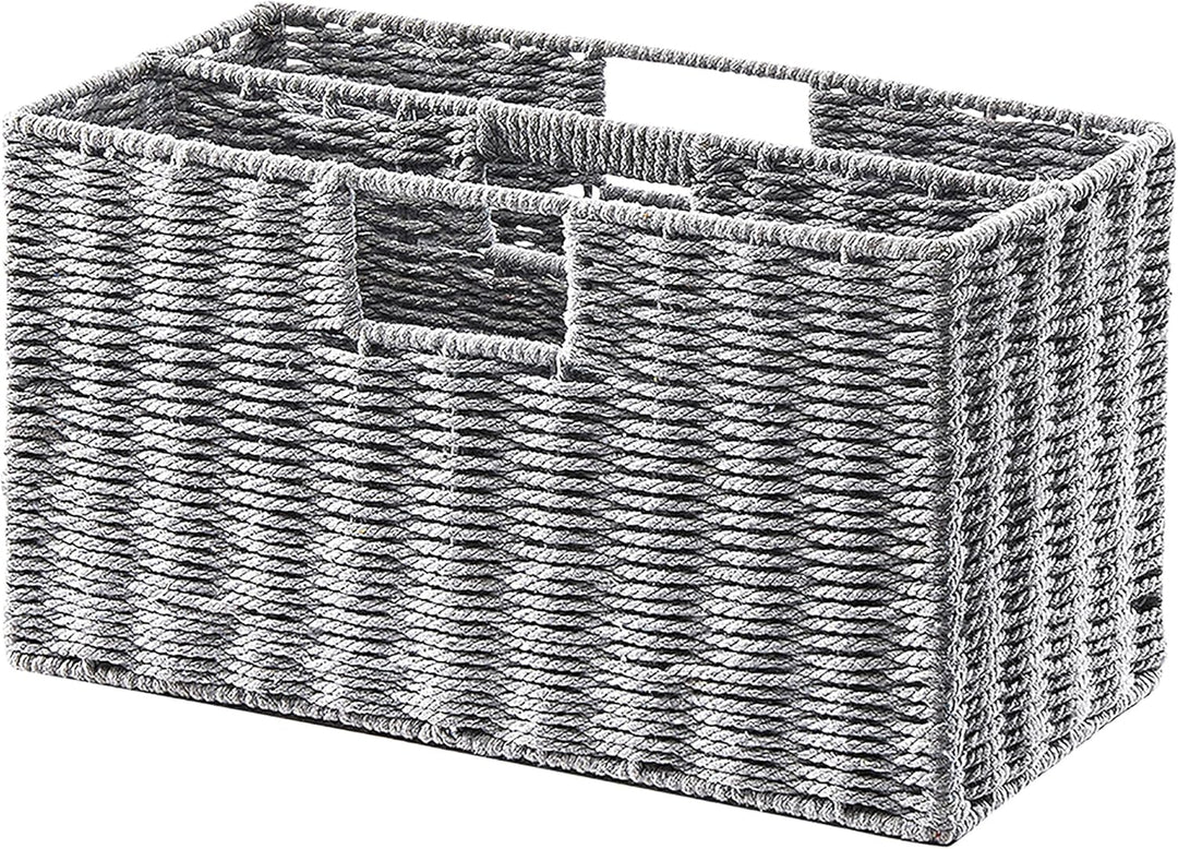 Kobolo Magazinsammler Zeitungsständer - Seil/Rope - Baumwolle - 40x20x23 cm