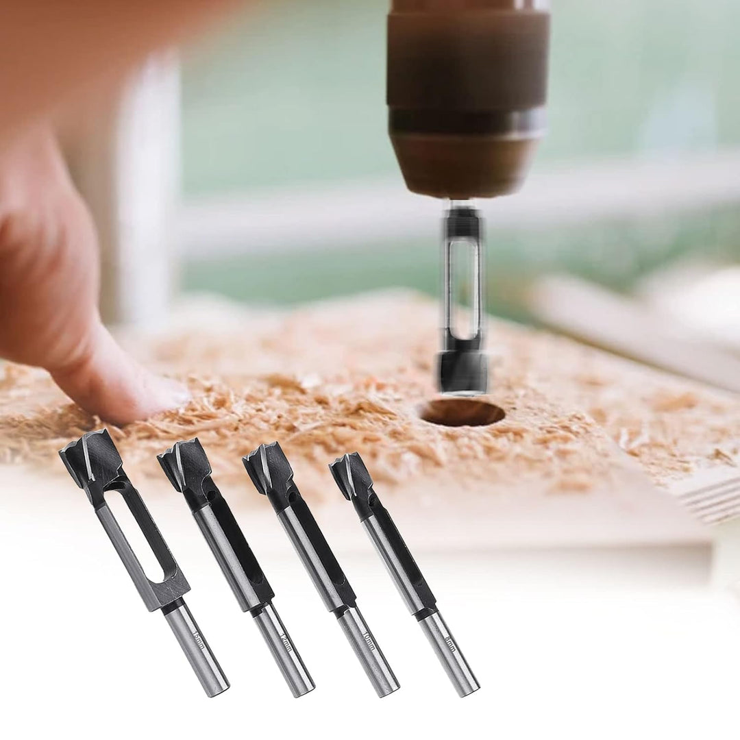 Tiefer Zapfenbohrer für Tischlerarbeiten, 8mm 10mm 12mm 15mm 20mm 25mm 30mm 35mm 40mm Holzdübellochs