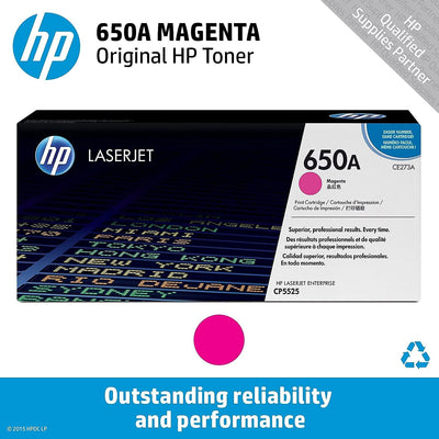 HP 650A Magenta Original LaserJet Tonerkartusche, Magenta