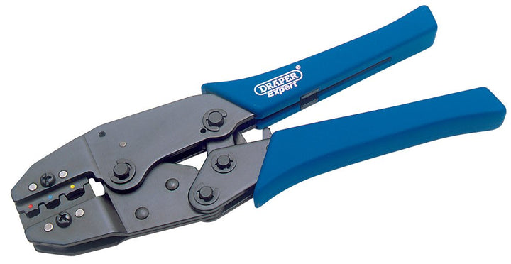 Draper Expert 35574 Crimpzange mit Sperrklinke 1 Blau, 1 Blau