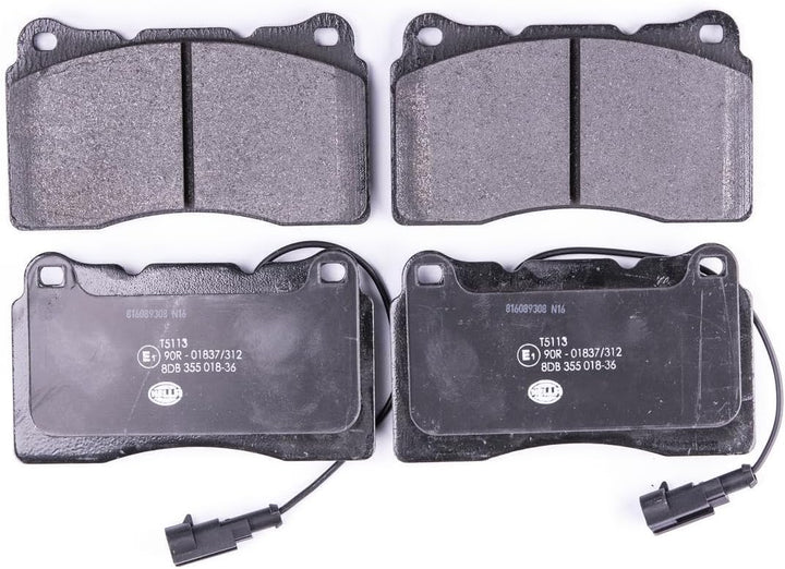 HELLA PAGID 8DB 355 018-361 Bremsbelagsatz - T5113 - Dicke/Stärke: 16mm - Bremssystem: Brembo - mit