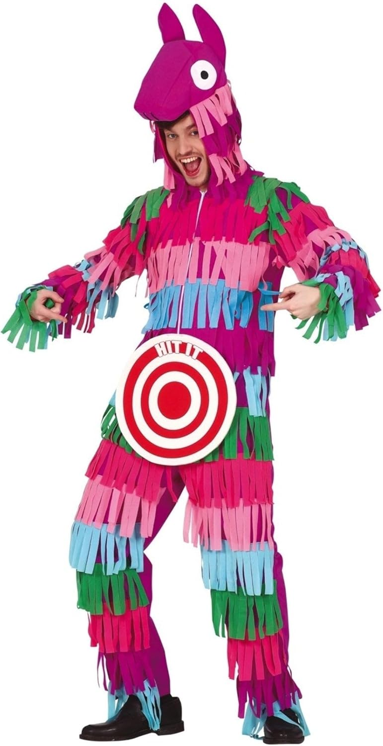 FIESTAS GUIRCA Piñata Kostüm mit Zielscheibe für Erwachsene, L