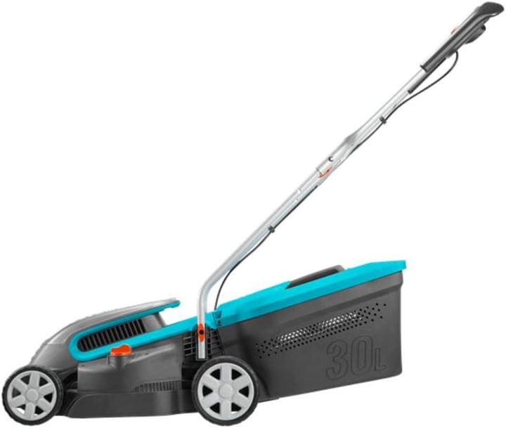 Gardena PowerMax Li-40/32 Akkurasenmäher Set: Mäher bis 280m², 32cm Schnittbreite, 30l Grasfangbehäl