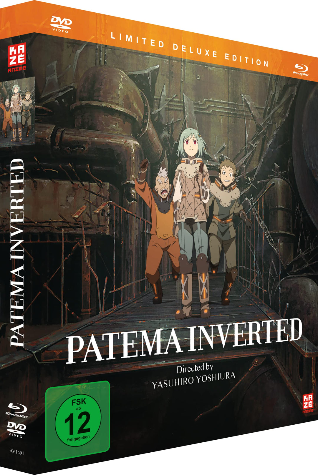 Patema Inverted - The Movie - [DVD & Blu-ray] Collector's Edition [Limited Edition], Blu-ray