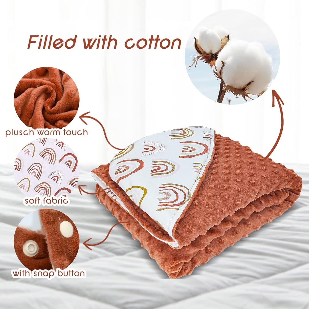 Miracle Baby Einschlagdecke Babyschale Winter Universal Kuscheldecke 90x90cm für Buggy Kinderwagen (