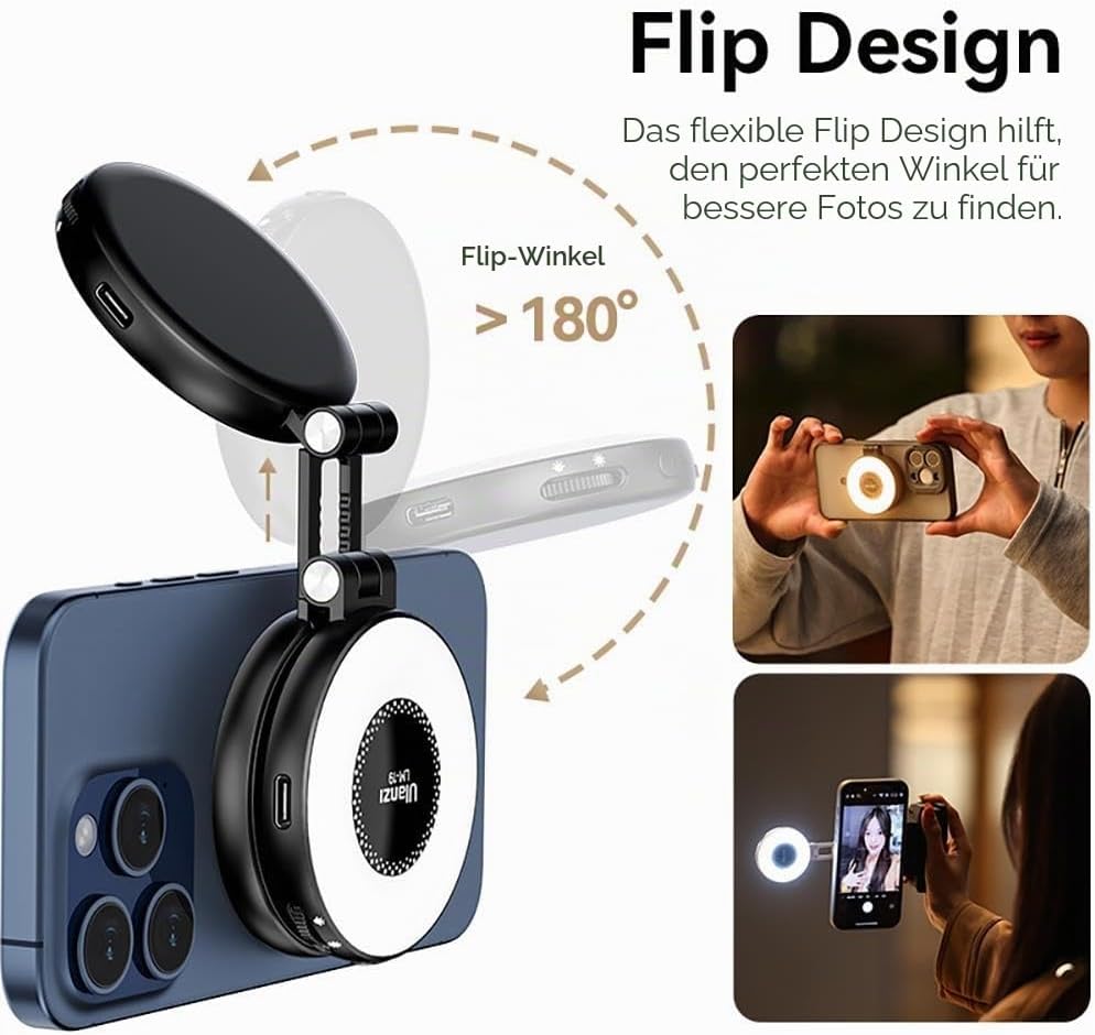 Ulanzi MagSafe LED Selfie Ringlicht