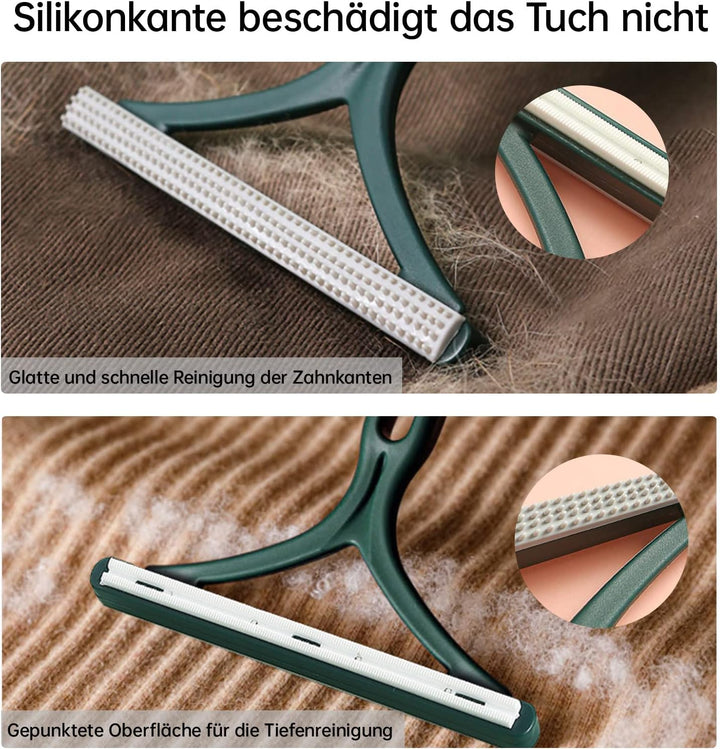 Fusselrasierer Tierhaarentferner, 9 Stück Tragbarer Fusselentferner, Magische Pfoten, Katzenhaarentf