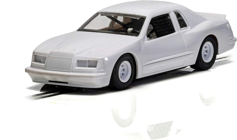 Scalextric C4077 Ford Thunderbird 1986 Lager Auto, weiss