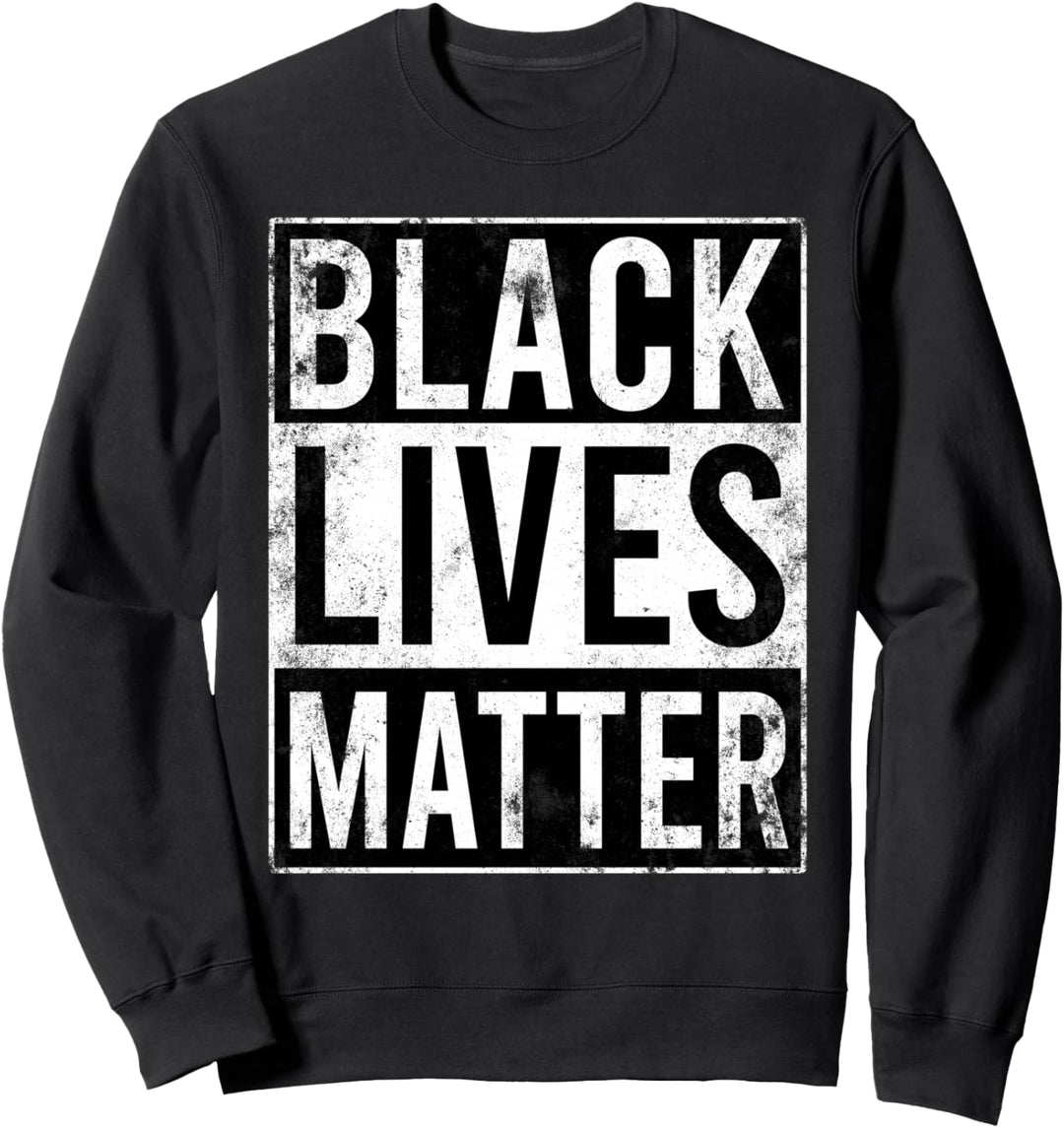 Black Lives Matter Black History Monat Vintage Sweatshirt