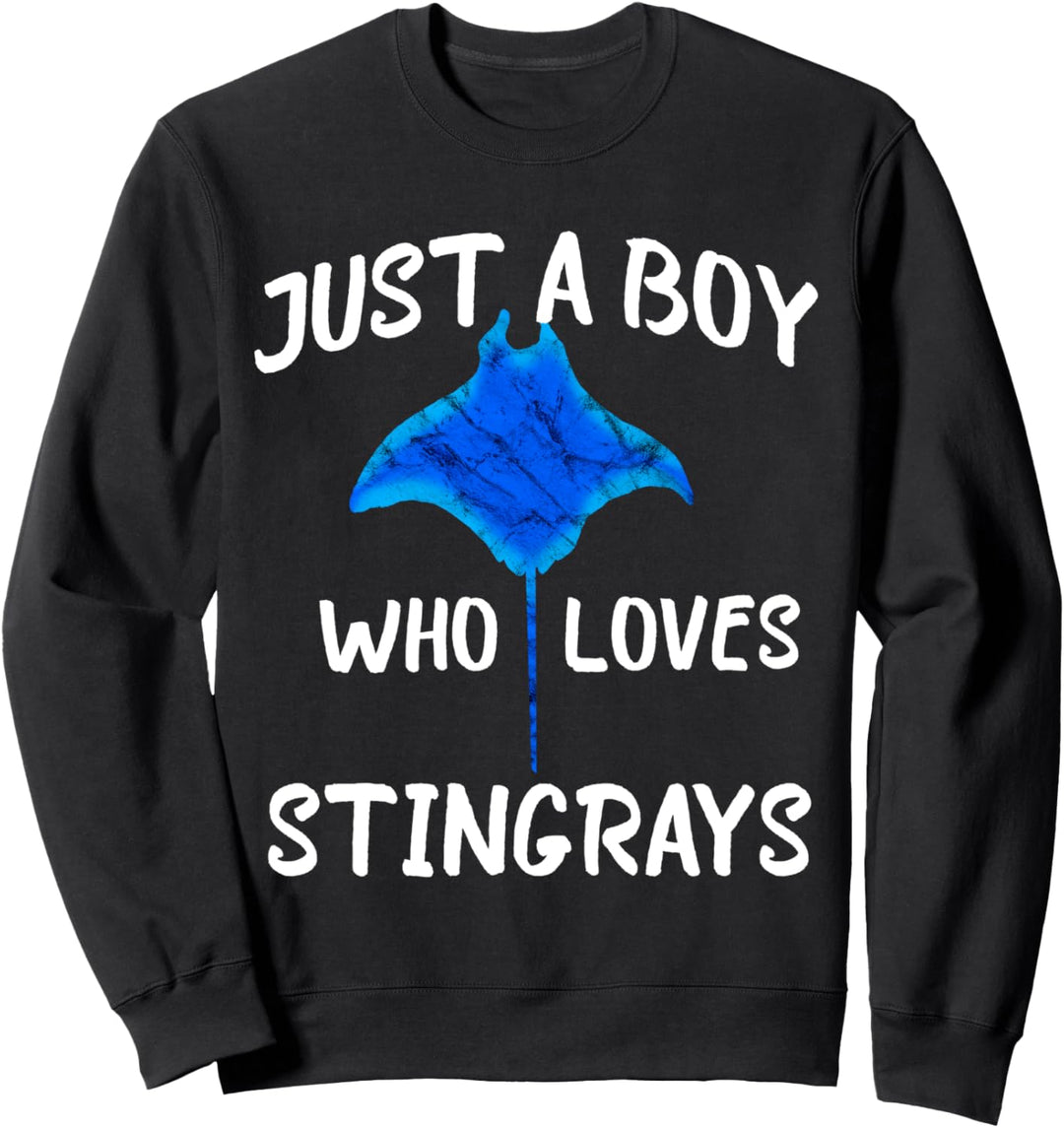 Manta Rochen Jungs Teufesrochen Meerestiere Meeresbewohner Sweatshirt