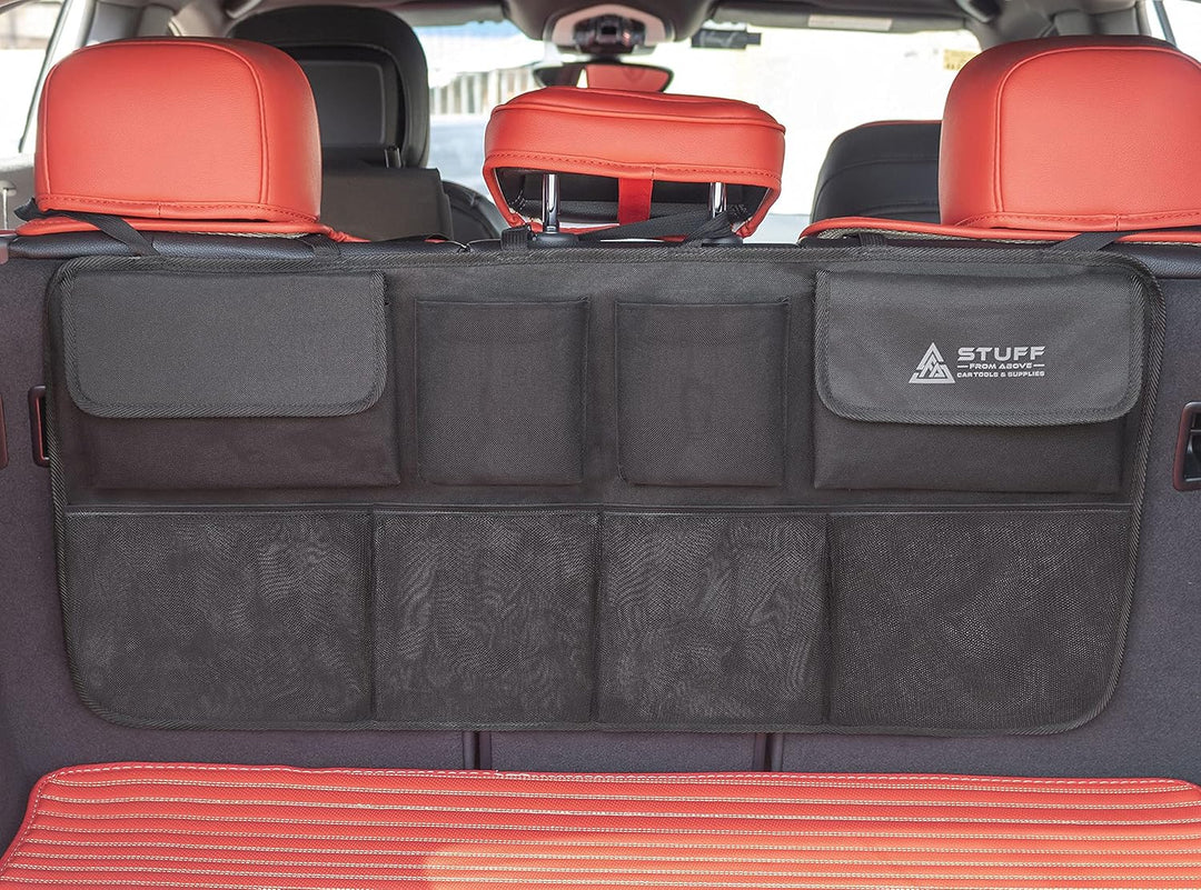 Auto Organizer für den Kofferraum - Perfekter Halt durch starken Klett an Rückseite - [84x46cm] - Ko