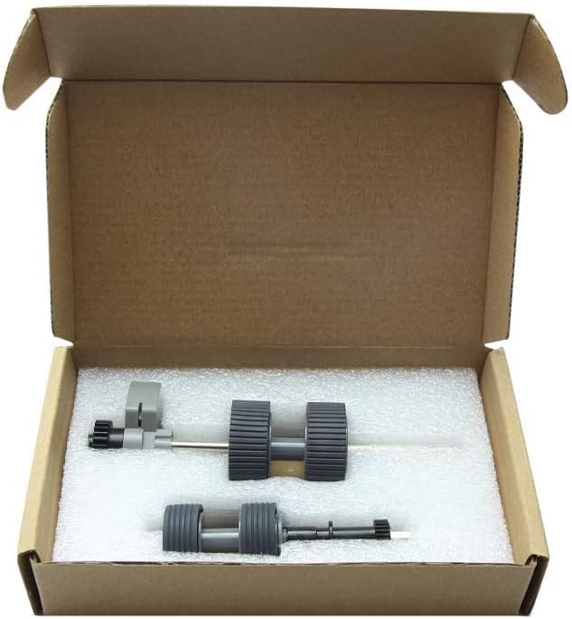 PA03540-0001 Brake Roller & PA03540-0002 Pick Roller for Fujitsu Scanner Fi-6130 Fi-6130Z Fi-6230 Fi