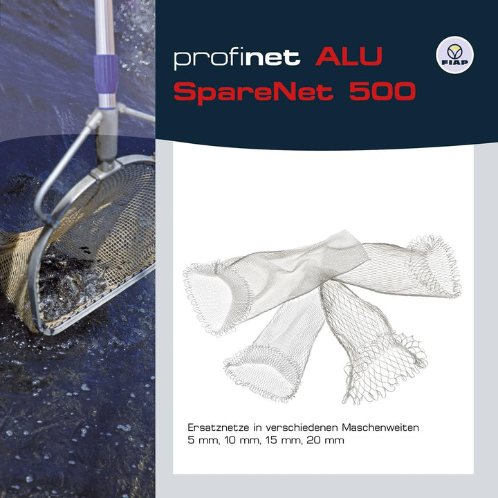 FIAP profinet ALU 500 MW: 20 mm - Maschenweite 20 mm - Profi - Fischkescher - Material Aluminium - K