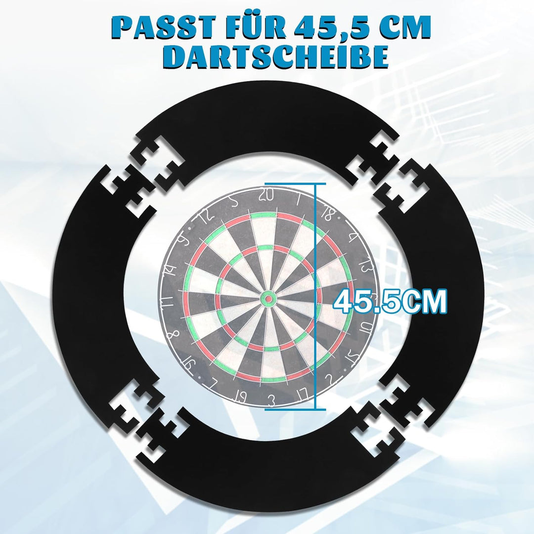 WIN.MAX Dart Catchring Surround Auffangring Dart Backboard Auffangring Rund Dart Surround Eva Dartsc