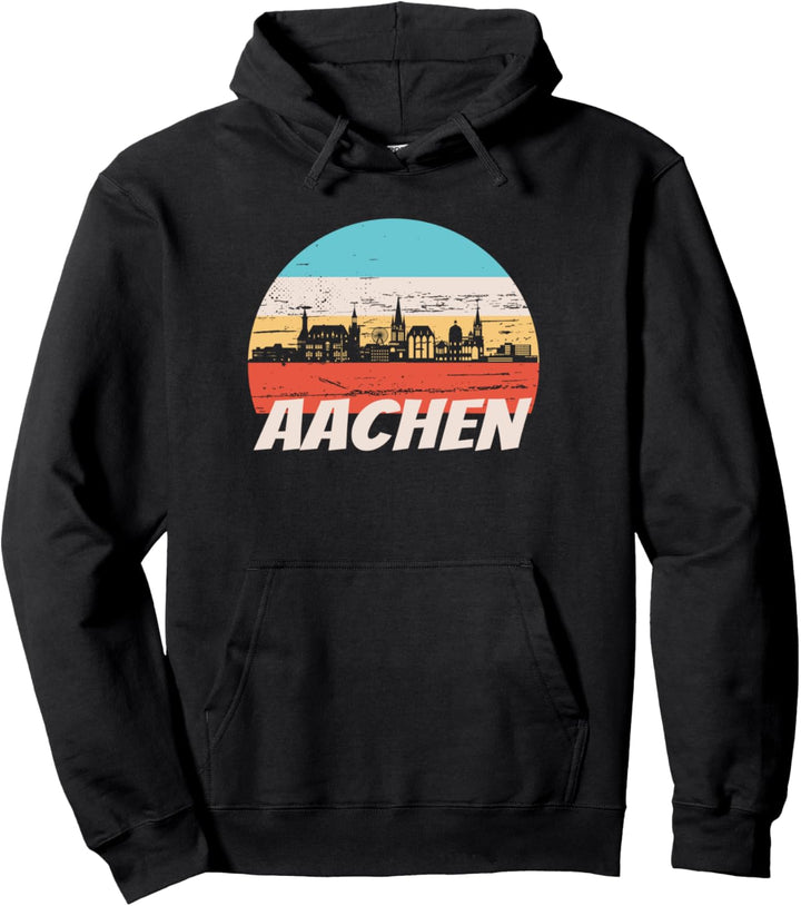 Retro Vintage Aachen Pullover Hoodie