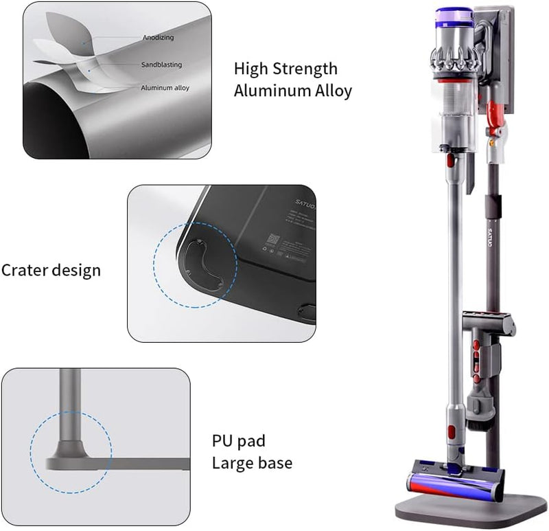 WuYan Teleskop Staubsauger Ständer Staubsauger Aufbewahrungsgestell für Dyson V7 V8 SV10 V11 SV12 V1