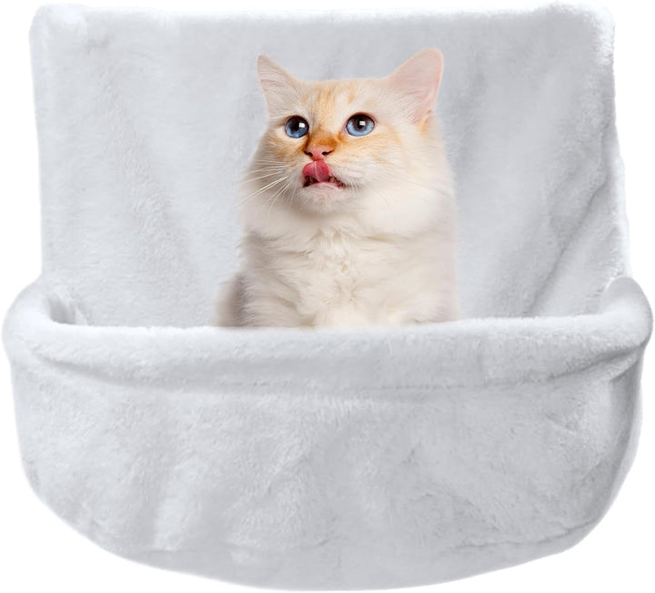 Katzenhängematte Mit Stuhllehne | Stabile Katzen-Hängematte | Plüsch Katzen Heizungsliege Mit Langle