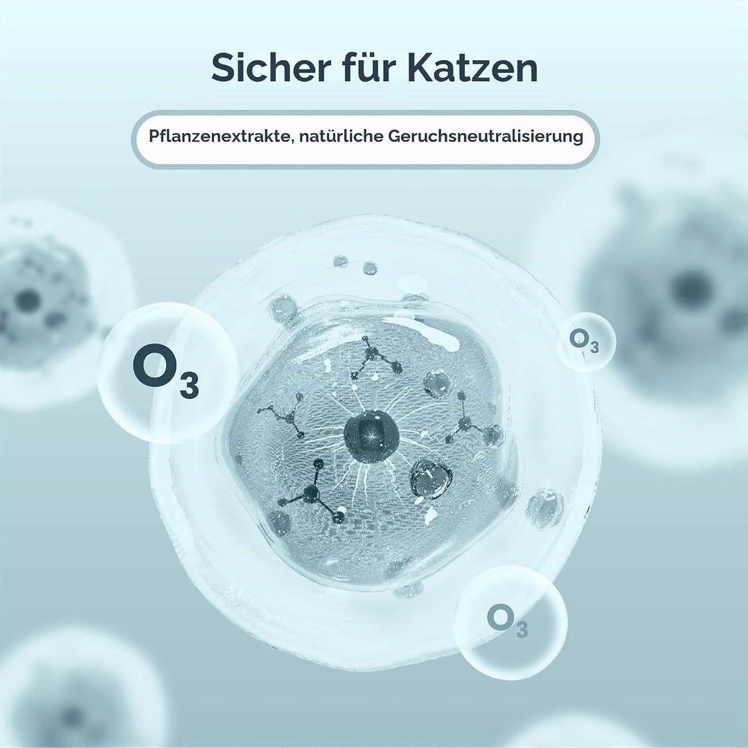 HHOLOVE Deodorant für Selbstreinigende Katzentoiletten, Pflanzenbestandteile, 4 Stück, Ozean Aroma B