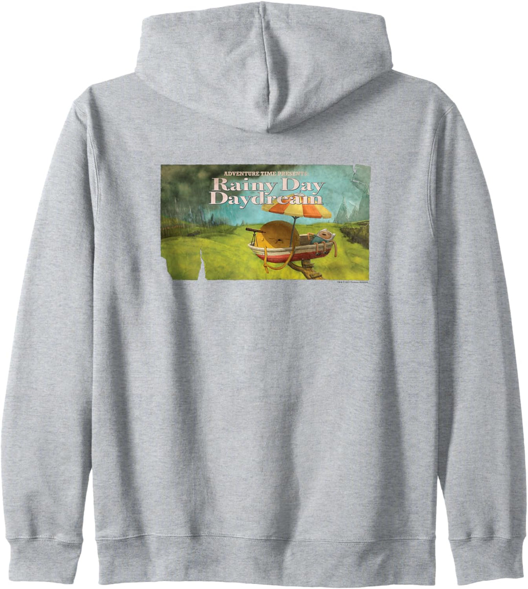 Adventure Time Rainy Day Daydream Card Kapuzenjacke