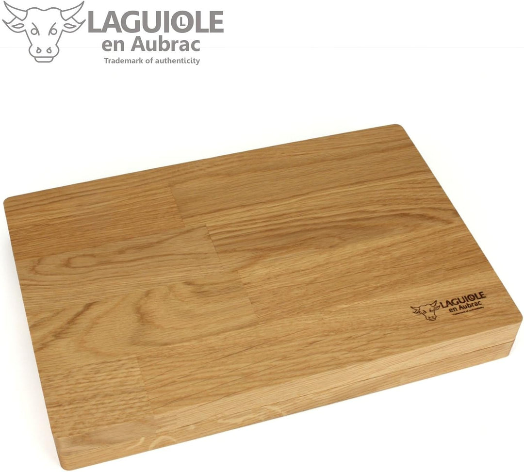 Laguiole en Aubrac - 6er Set Gabeln - Passend zu den Steak-Messern aus Frankreich - Griff Ebenholz -