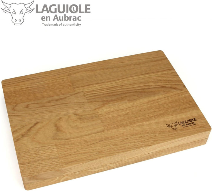 Laguiole en Aubrac - 6er Set Gabeln - Passend zu den Steak-Messern aus Frankreich - Griff Ebenholz -