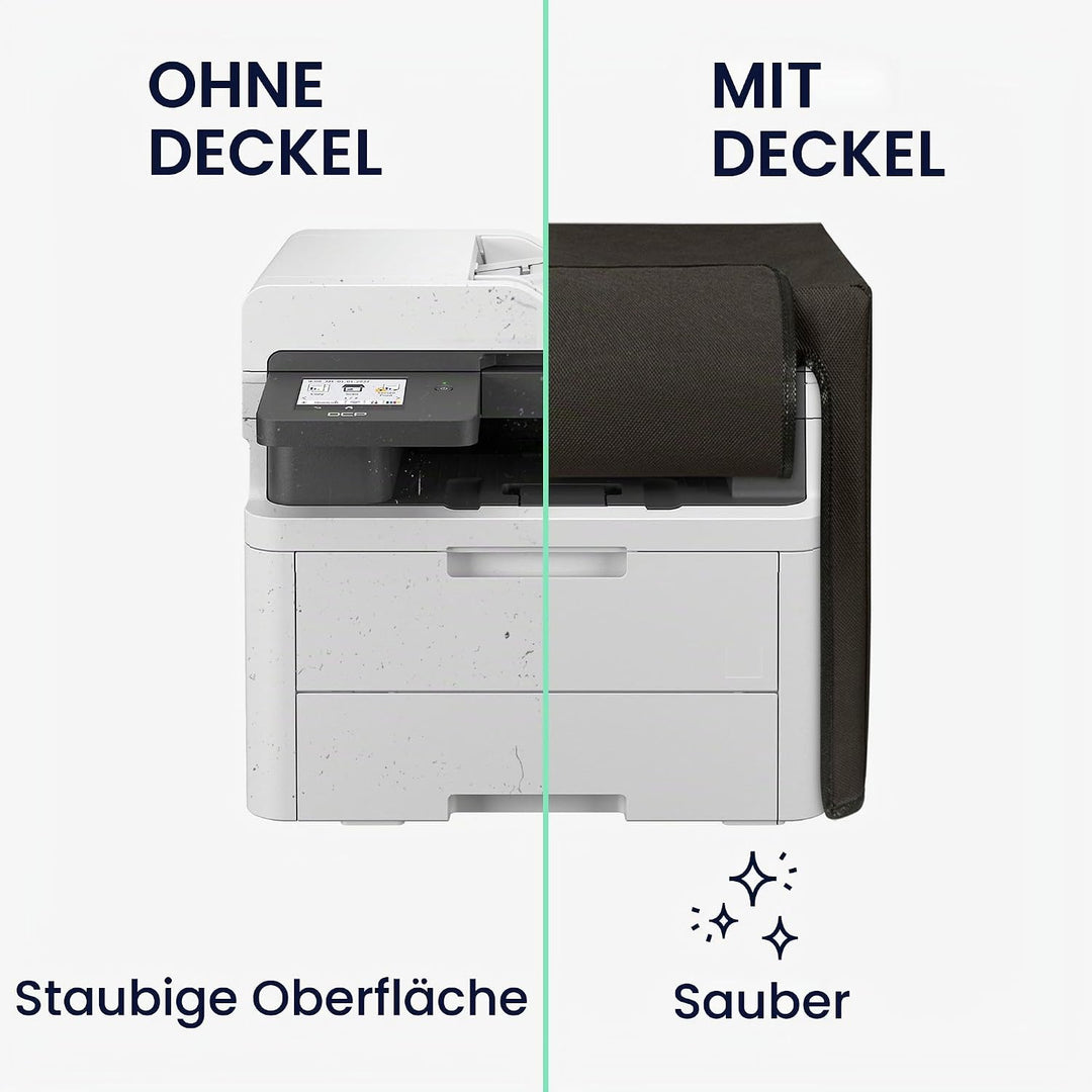 kwmobile Cover kompatibel mit Brother DCP-L3560CDW / MFC-L3740CDWE - Tasche Hülle Drucker - Staubsch