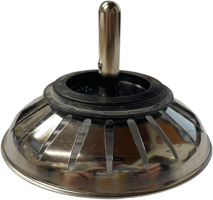 Abfluss-Stopfen mit Sieb 7,6 cm (3 Zoll) 1920056 für Spülbecken Franke Original