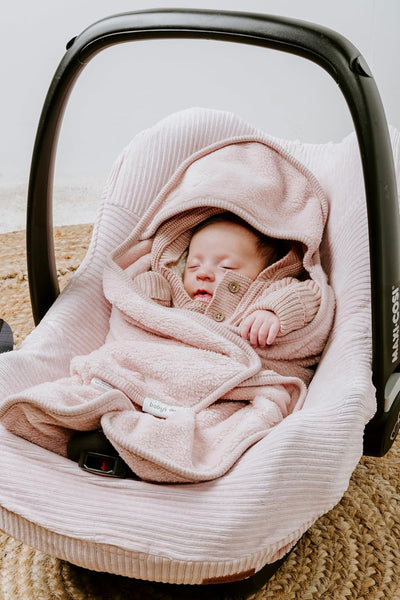 Baby's Only - Kapuzendecke mit Füssen - Einschlagdecke für den autositz 0+ - für 5-Punkt-Gurten Maxi