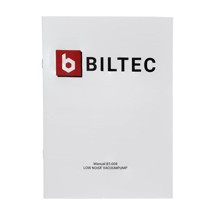 BILTEC - Vakuumpumpe mit Manometer - geeignet für Giessharze, Vakuumeinspritzung, Trocknung - hohe L