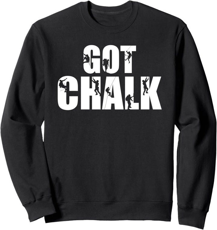 Vintage Climbing Bouldering Kletterer Fels Klettern Sweatshirt