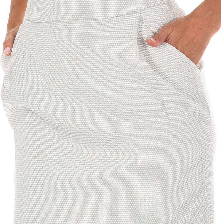 ARMANI JEANS Damen 3Y5N075N0AZ Casual Röcke, Grau (Fantasia Perla 2928), 46
