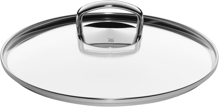 WMF Fusiontec Mineral Schmorpfanne 28 cm Induktion, Bräter mit Glasdeckel, Schmortopf 4,1l, hoher Ra