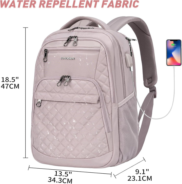 KROSER Laptop Rucksack 17,3&