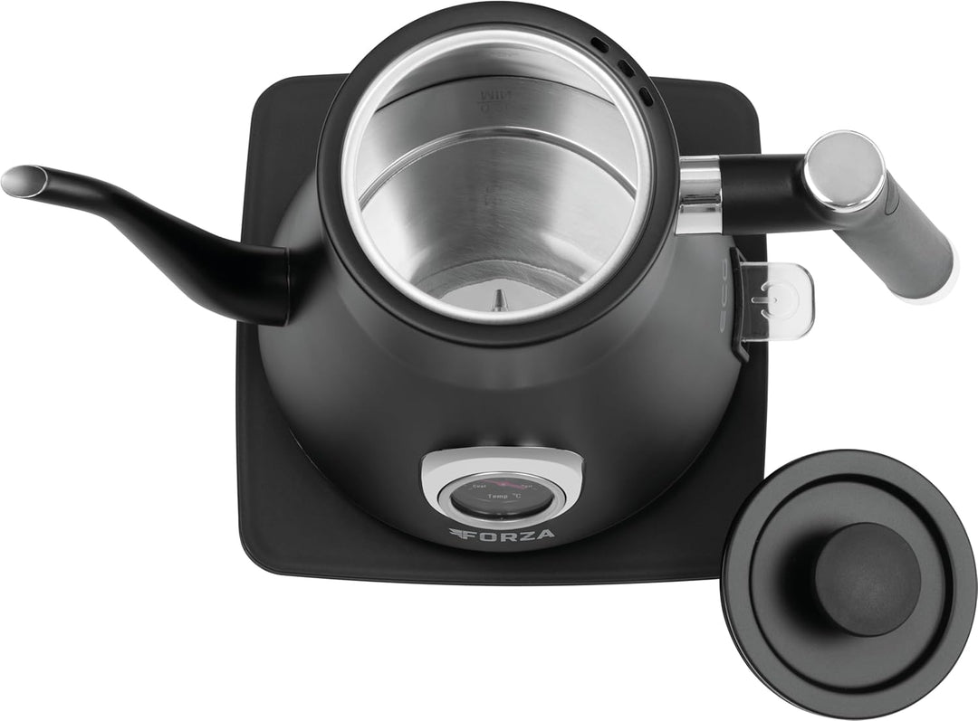 ECG Forza 5000 Pour over Nero, 1200W, 0,8 l 0.8 Liter Schwarz, 0.8 Liter Schwarz