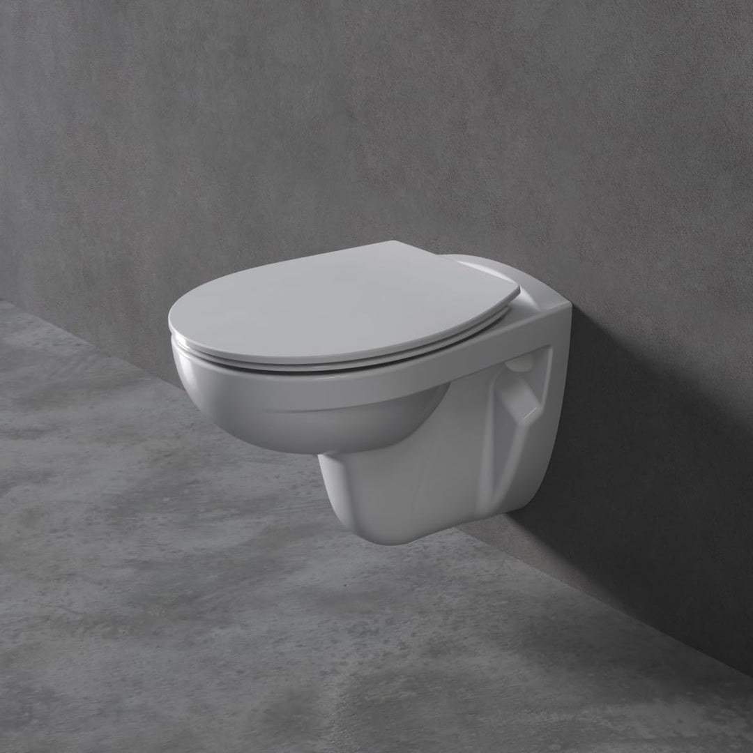 Ideal Standard E131601 Sandringham 21 normaler geschlossener WC-Sitz, weiss, Standard Close, Standar