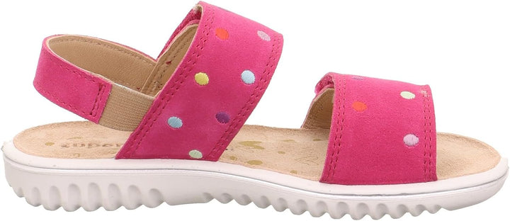 Superfit Mädchen Sparkle Sandale 30 EU Pink 5500, 30 EU Pink 5500