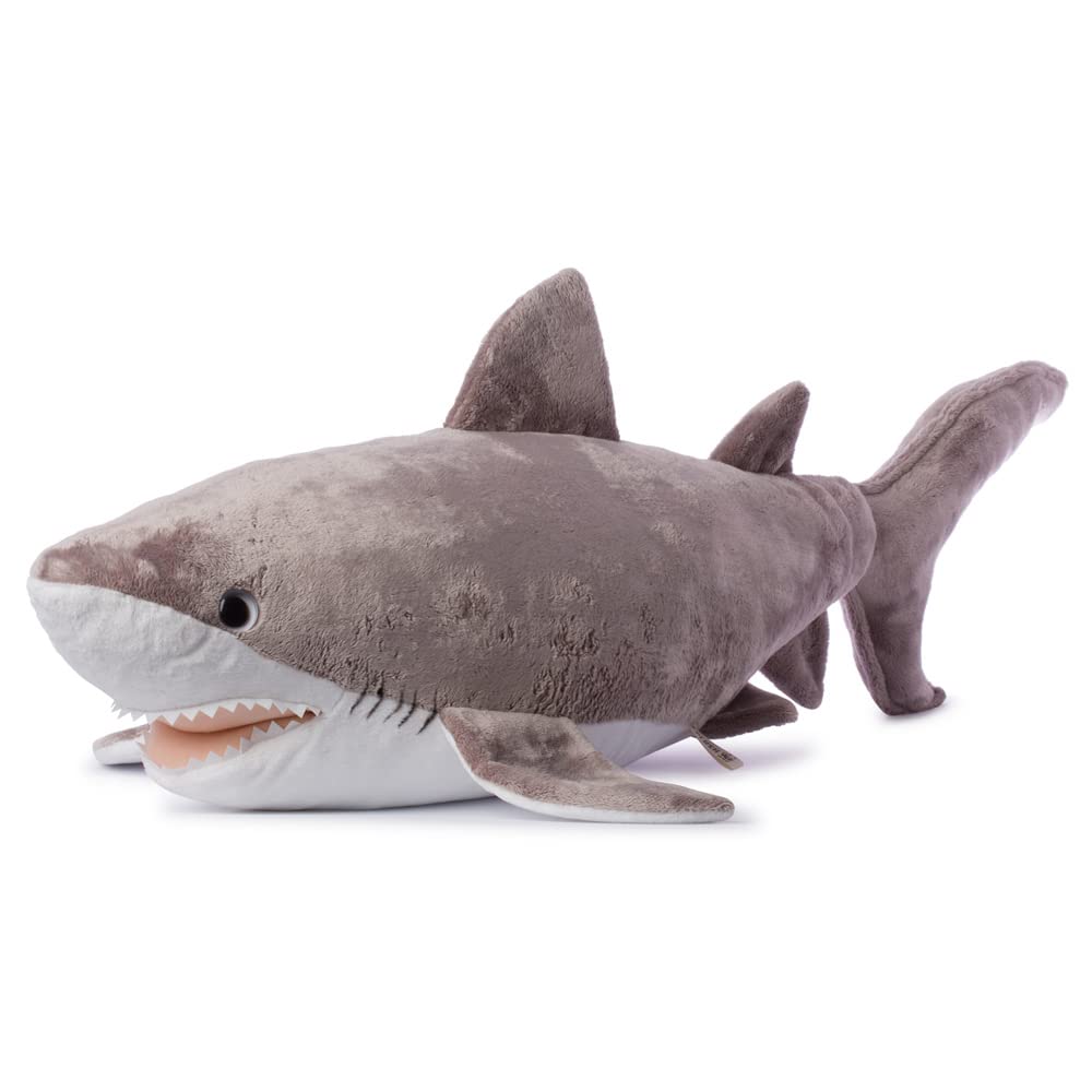 WWF Plüschtier Weisser Hai (109cm), besonders Flauschige und lebensechte Plüschtierkollektion des WW