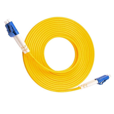 10Gtek LC zu LC OS2 Singlemode Duplex 50-Meter, LWL Glasfaser Patchkabel Fibre Optic Patch Cable 9/1